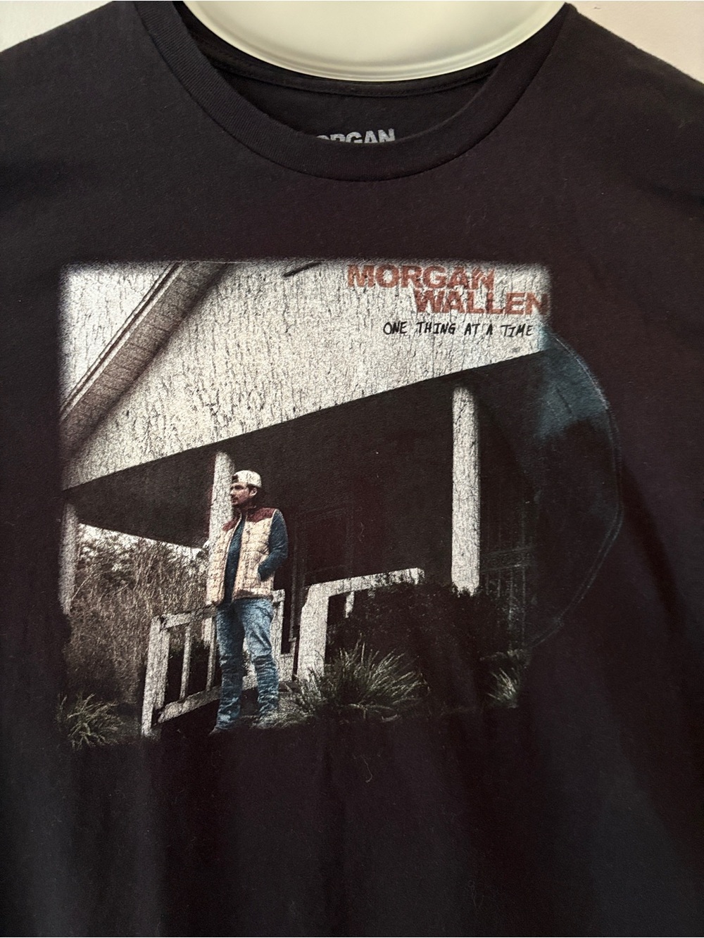 Morgan Wallen Official Merch Black Short Sleeve Concert Tee